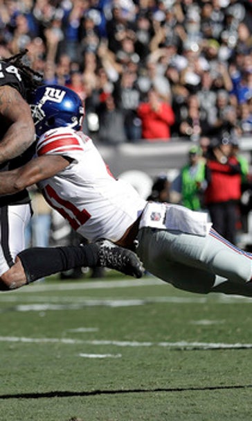 Win over Giants has Raiders back in tie for first place